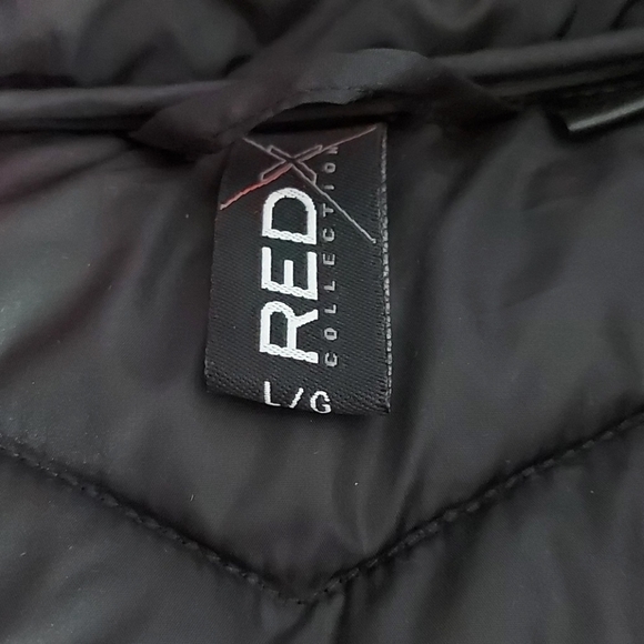 light quilted red x collection spring coat - Picture 6 of 11